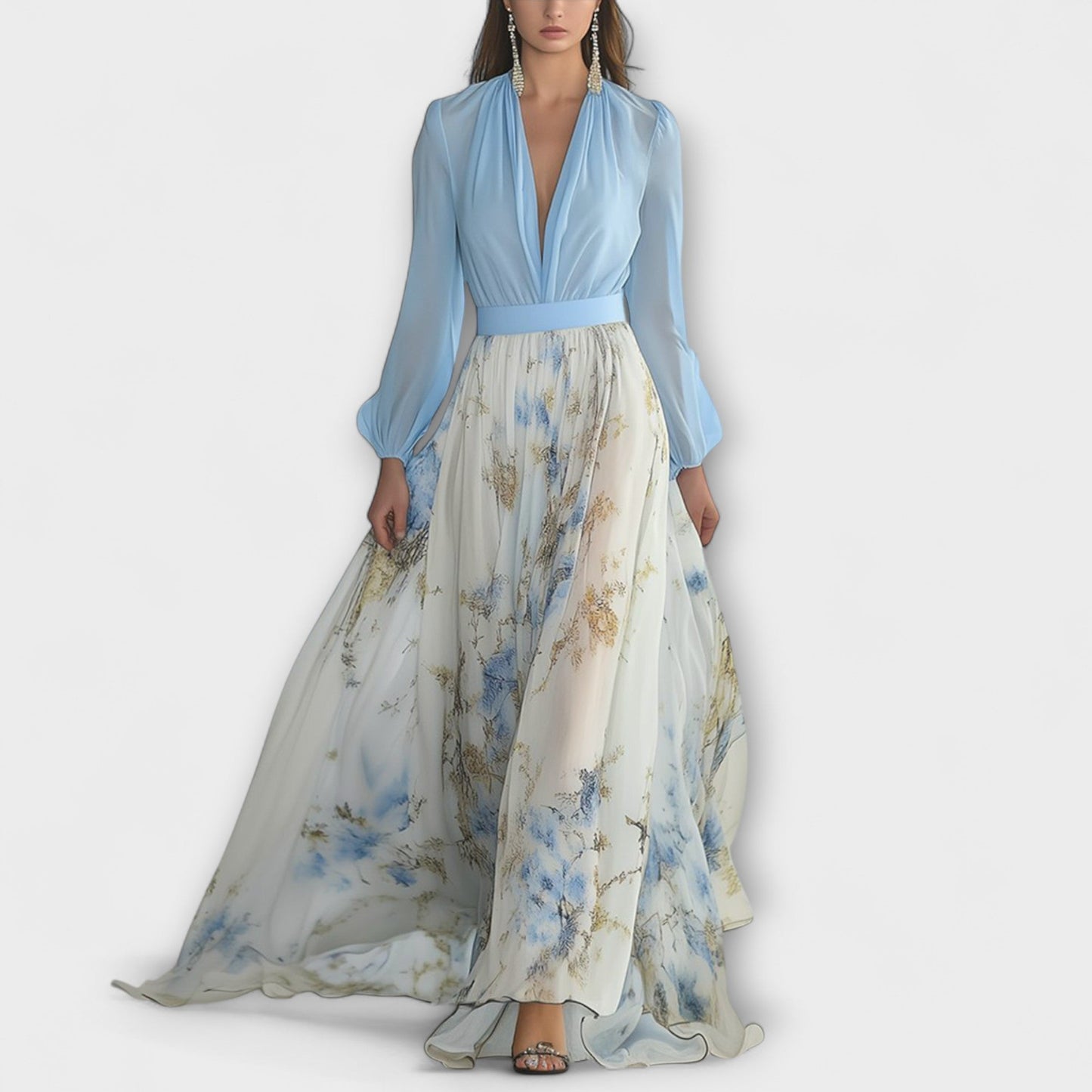Ivana | Vestido Maxí Floral