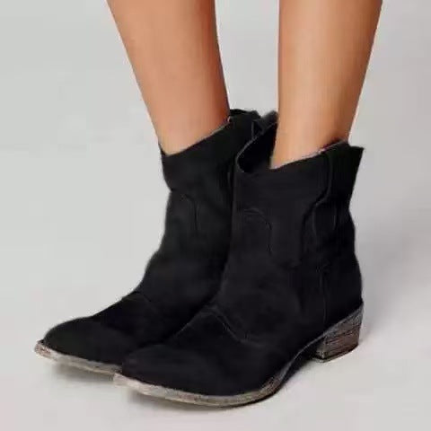 Carlota – Botines de ante