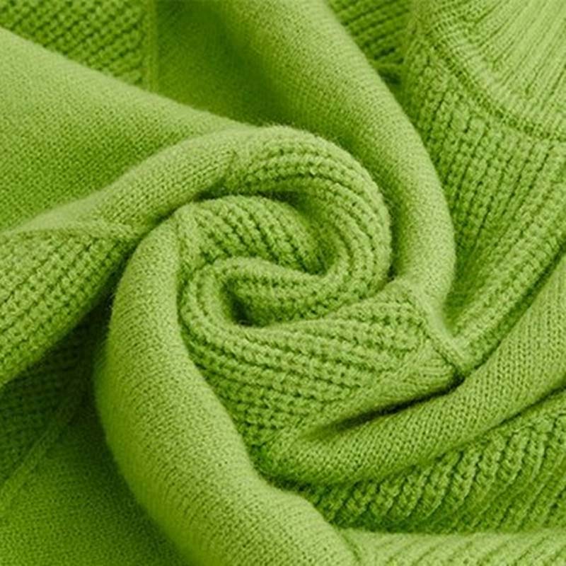 ANITA™ | Jersey de punto con cuello alto y textura
