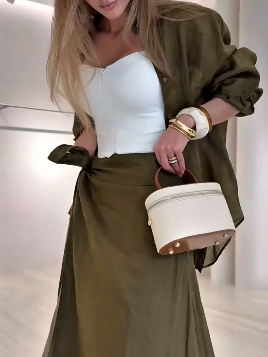 Paloma - Conjunto de lino