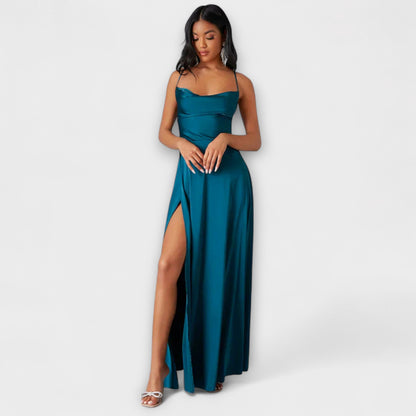 Nora | Vestido de Noche de Satén