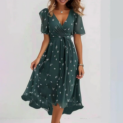 Serena - Vestido de mujer con escote en V