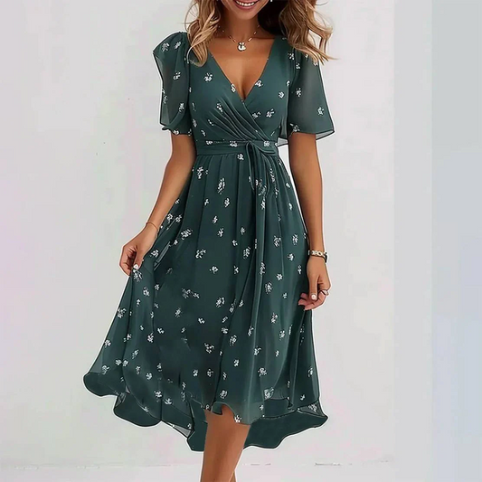 Serena - Vestido de mujer con escote en V