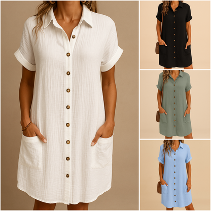 Jessy | Vestido Lino Alba
