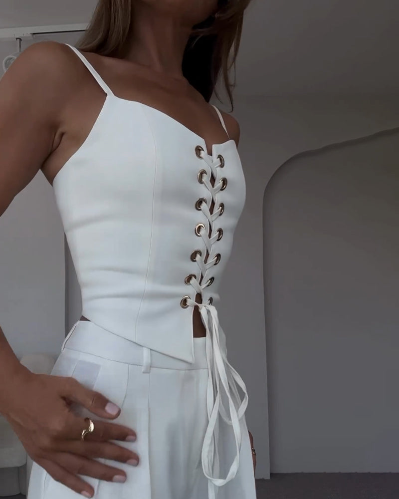 Valeria - conjunto de lino