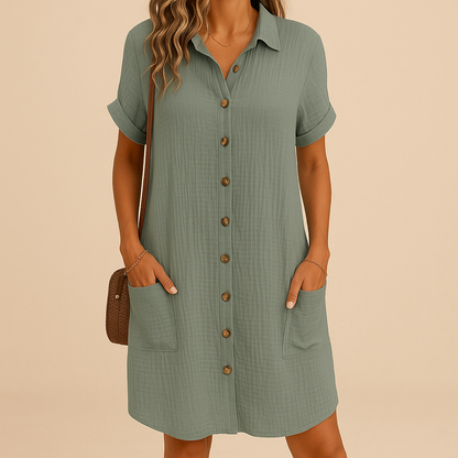 Jessy | Vestido Lino Alba