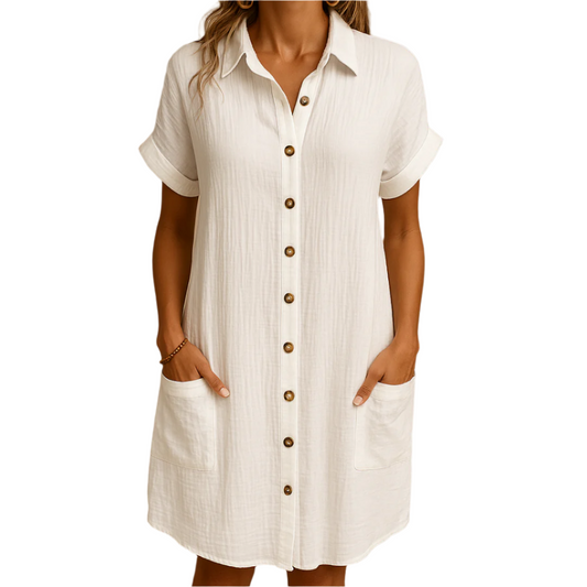 Jessy | Vestido Lino Alba