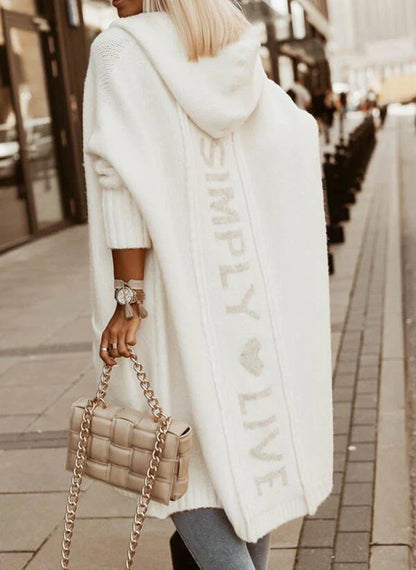 Avencea | Chaqueta larga de punto