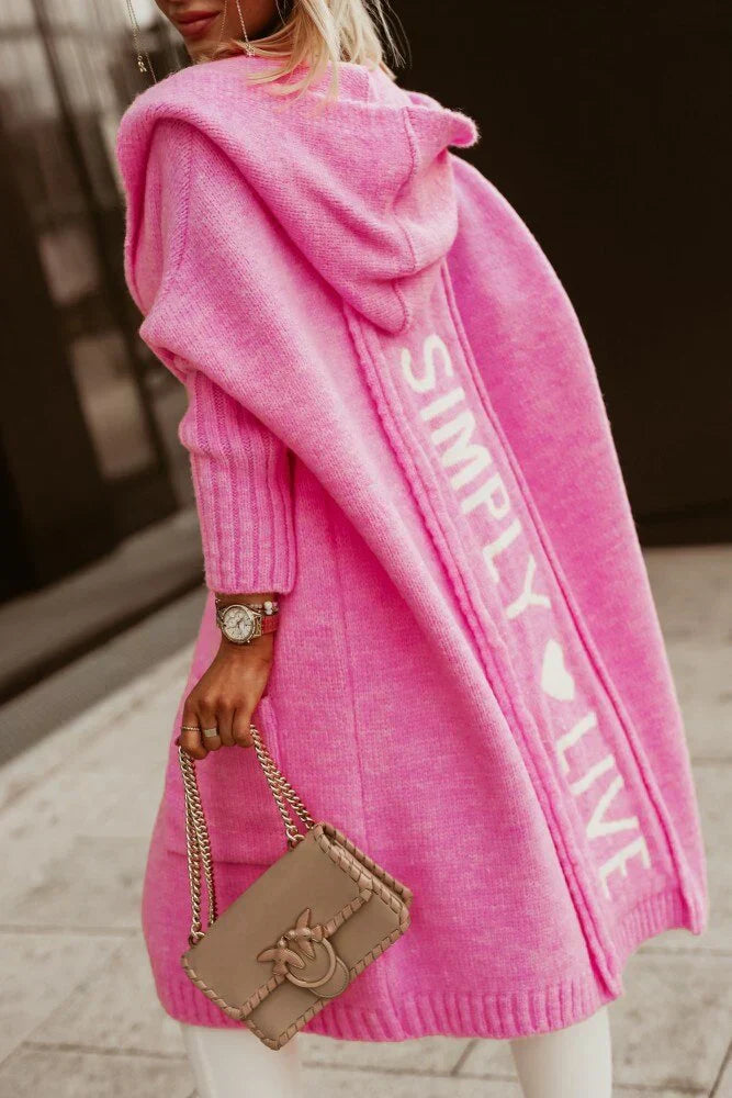 Avencea | Chaqueta larga de punto