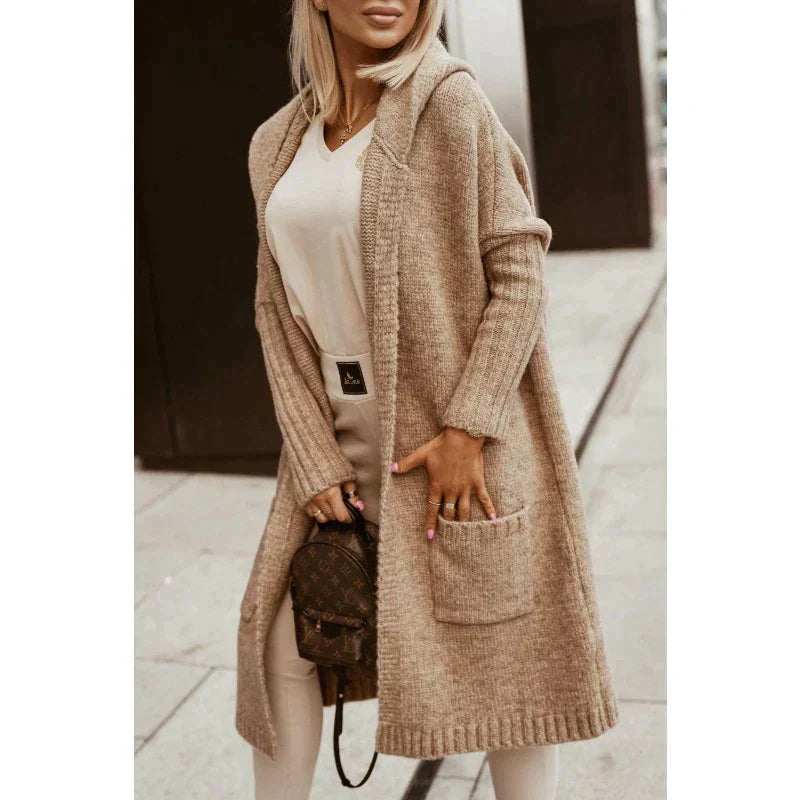 Avencea | Chaqueta larga de punto