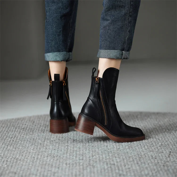 Martinez™ – Botines de cuero
