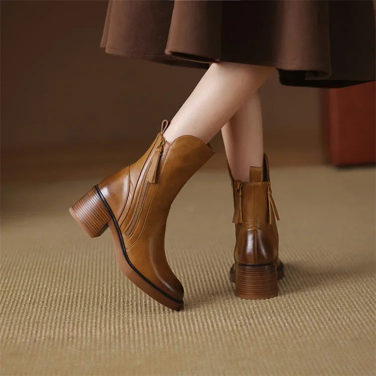 Martinez™ – Botines de cuero
