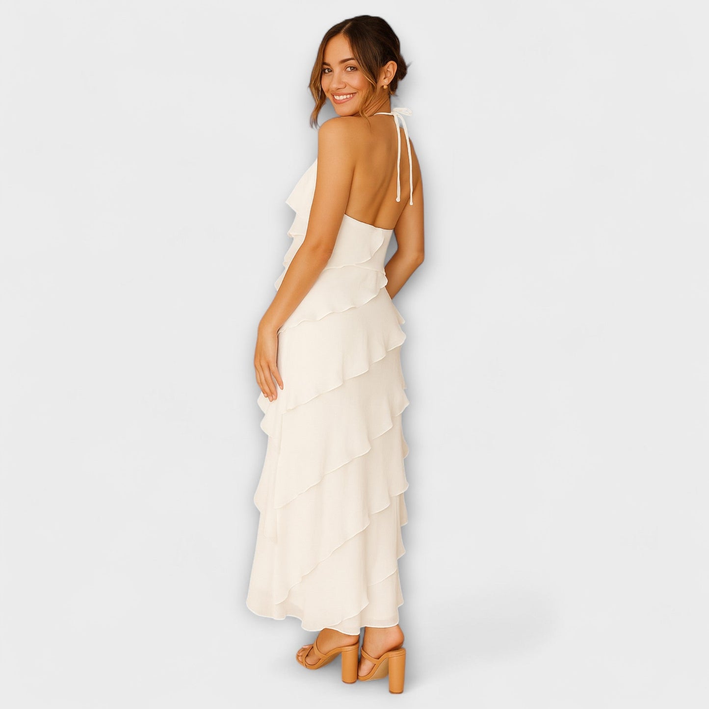 Melina | Vestido con Volantes