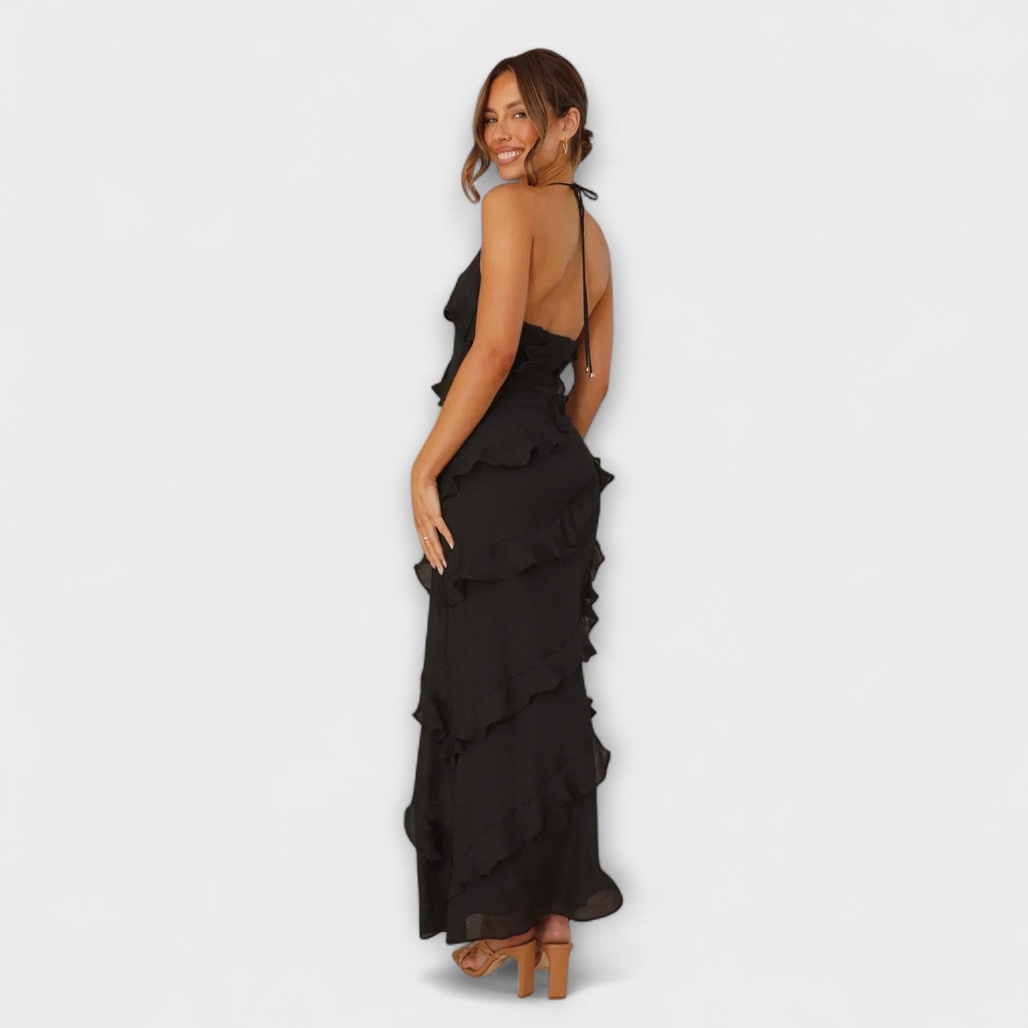 Melina | Vestido con Volantes