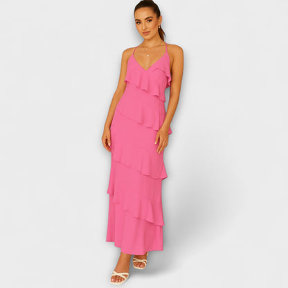 Melina | Vestido con Volantes