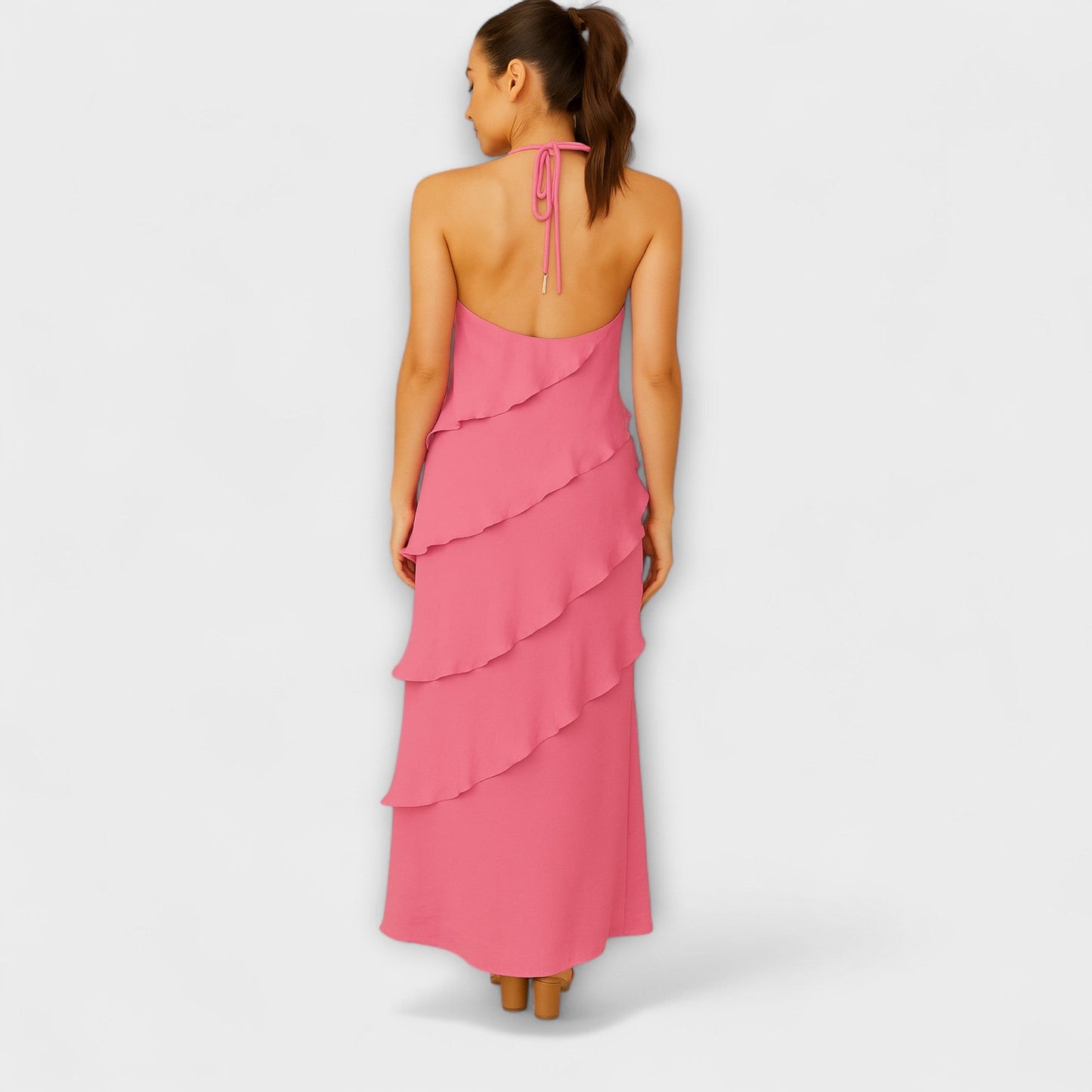 Melina | Vestido con Volantes