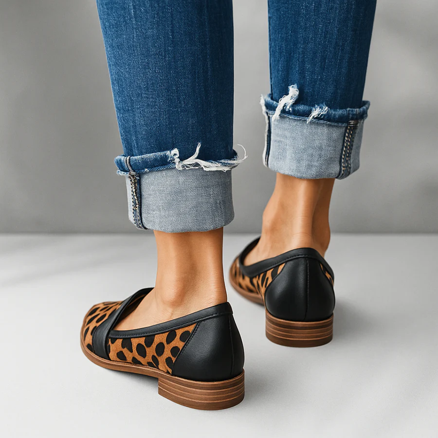 Rosa® - Mocasines ortopédicos de cuero