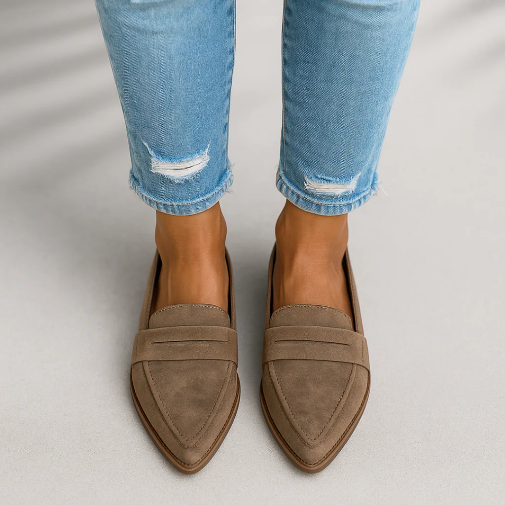 Rosa® - Mocasines ortopédicos de cuero