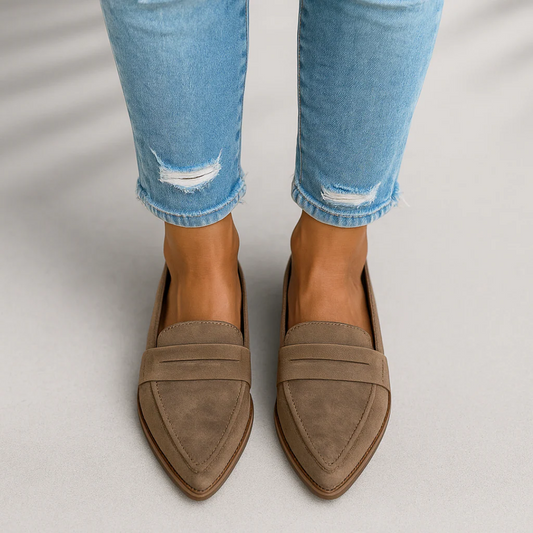 Rosa® - Mocasines ortopédicos de cuero