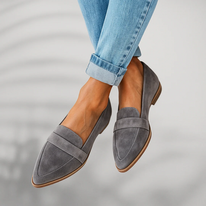 Rosa® - Mocasines ortopédicos de cuero